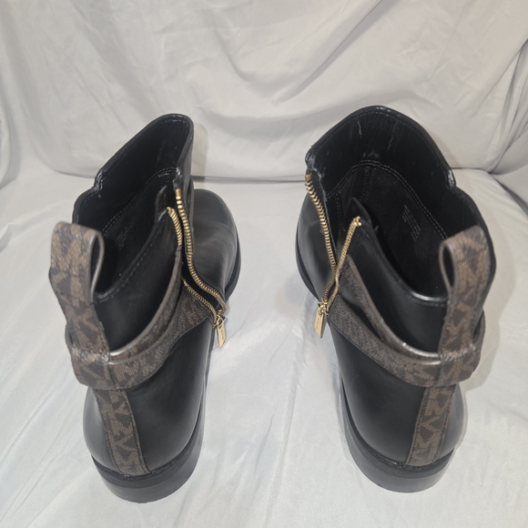 Michael Kors Black and Brown Ankle Booties - Picture 4 of 5